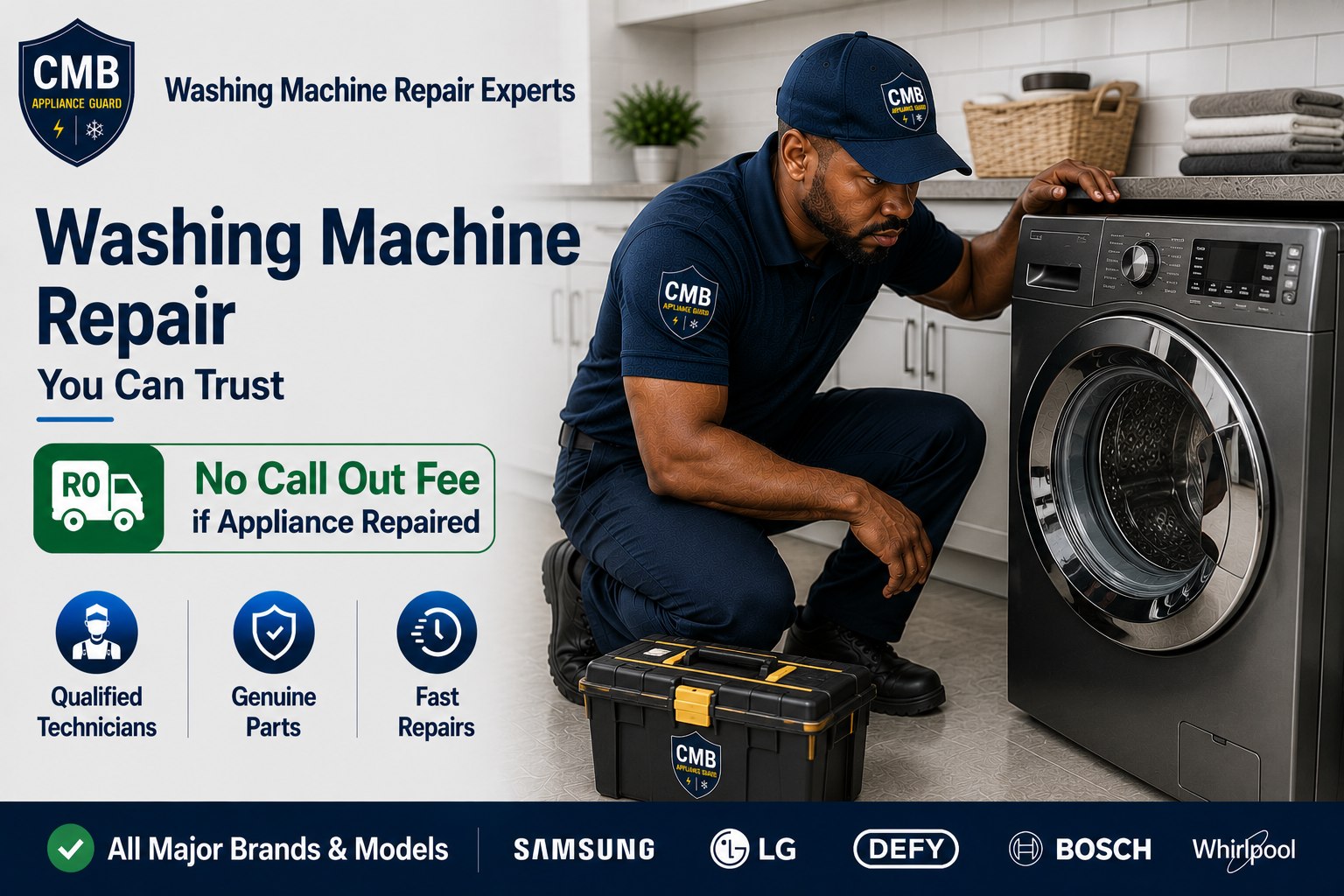 Washing Machine Cover Pretoria | CMB Appliance Guard